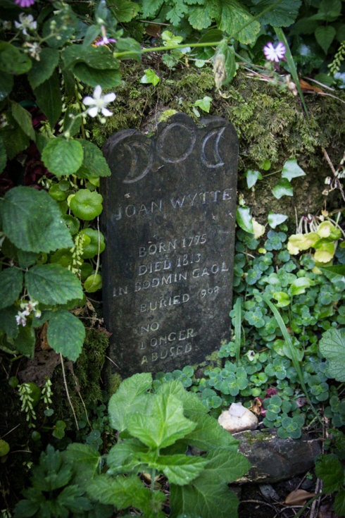 The grave of Joan Wytte